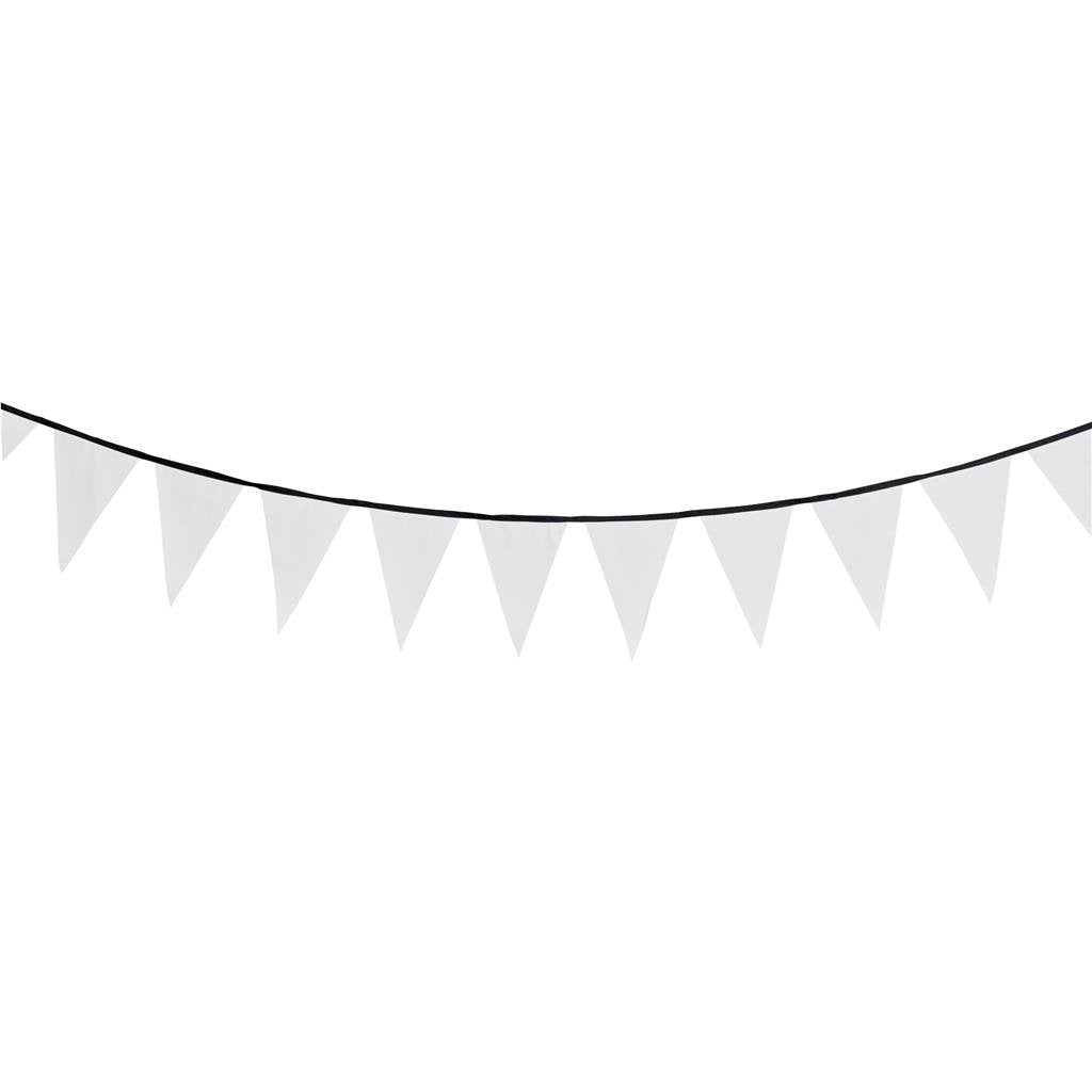 Sublimated Single-Sided Polyester Triangle Bunting 10m